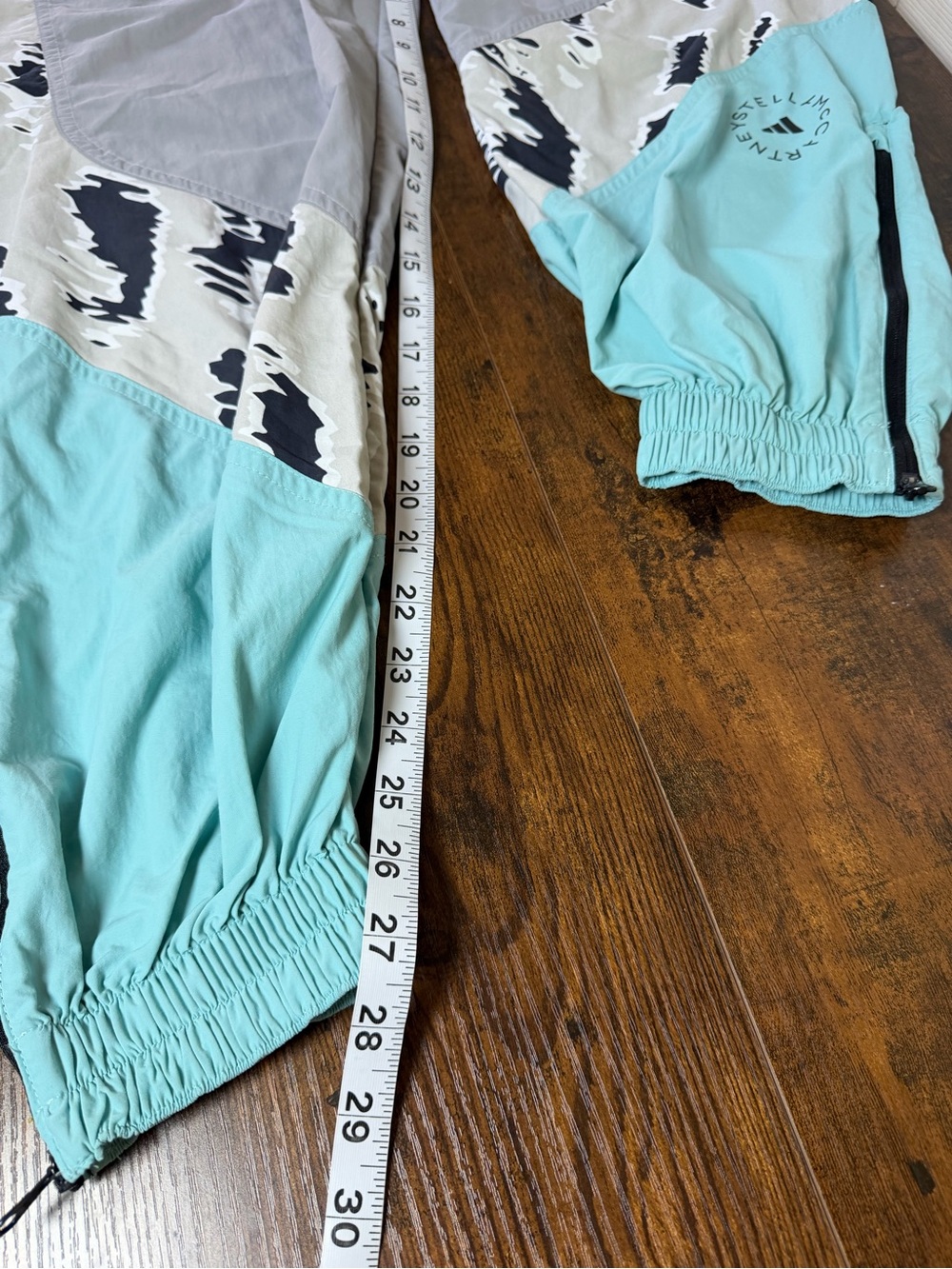 Adidas by Stella McCartney Women's Track Jogger Mint Abstract design size Small - Picture 9 of 12